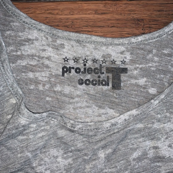 Project Social T Grey Top - Picture 4 of 6